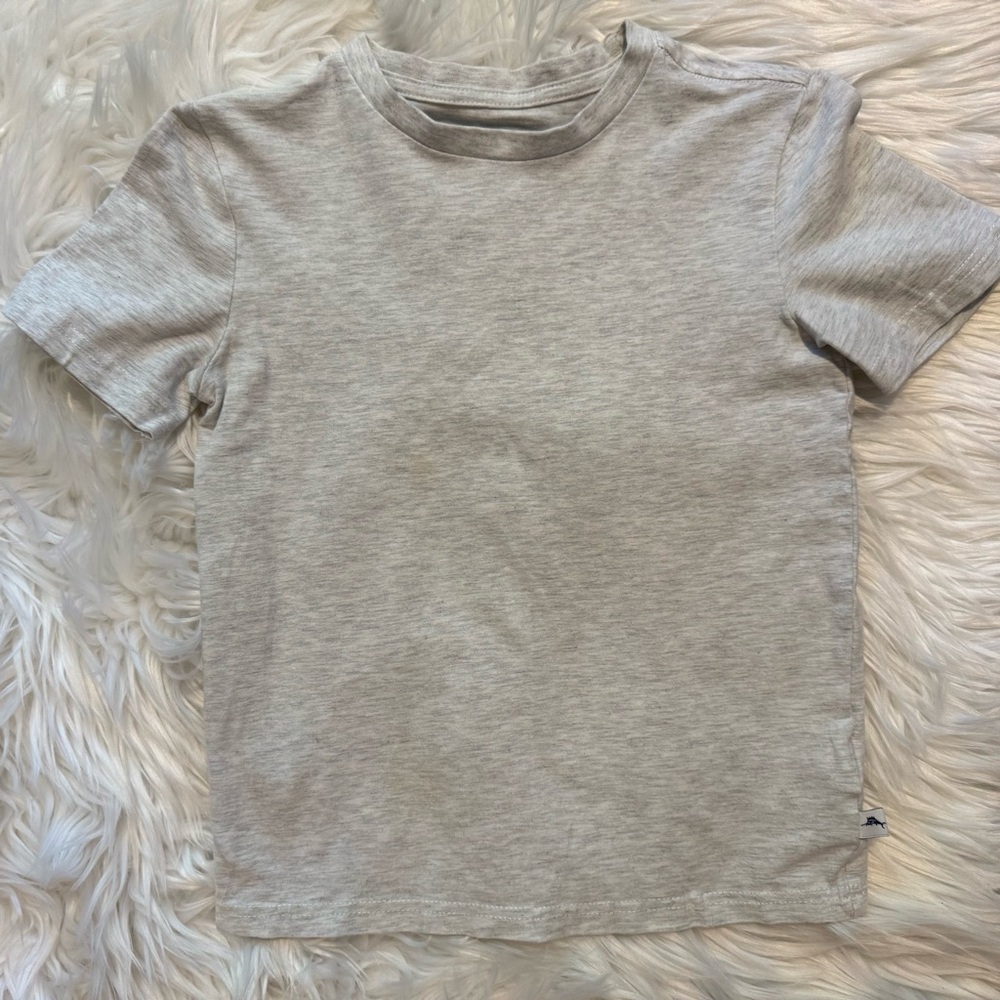 Tommy Bahama Boys Gray Short Sleeve Tee Size S 5/6